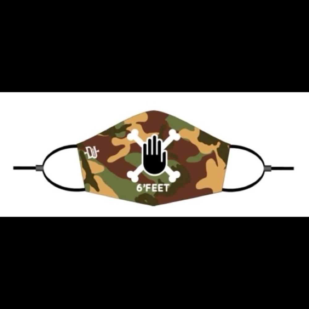 6’ FEET Mask In Camo